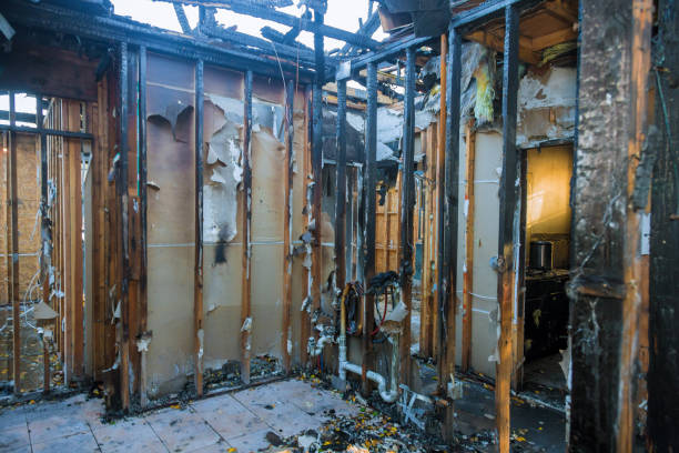 Professional Fire Damage Removal technician working in Saint Cloud, MN